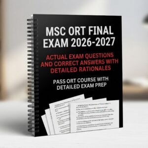 msc ort
