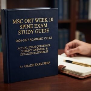 msc ort week10