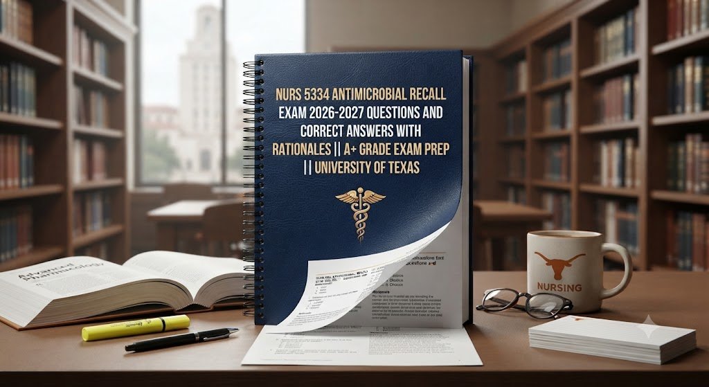 nurs 5334 antimicrobial recall nurs 5334 antimicrobial recall