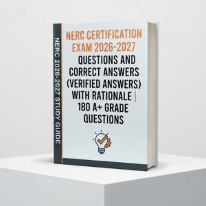 nerc cert