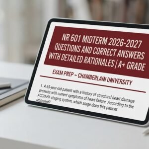nr601 midterm