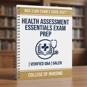 nsg3160 exam 3