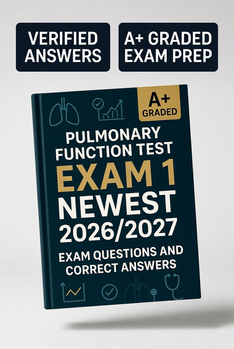 pulmonary test exam 1 pulmonary test exam 1