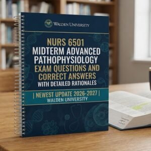 walden nurs6501 midterm